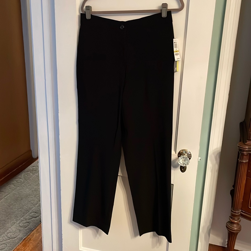 Nwt Jm Collection Women Size 14, Comfort Waistband Tummy Control, Black